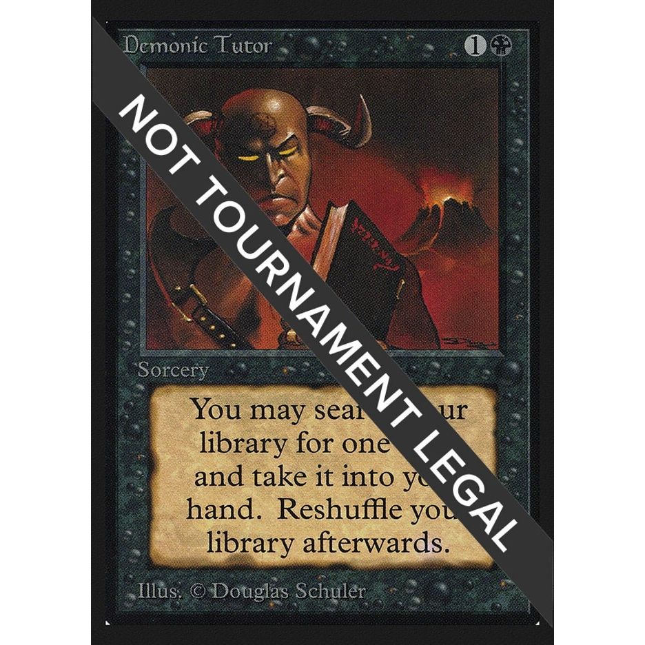 Image for Demonic Tutor (IE) (IED) - Magic: The Gathering