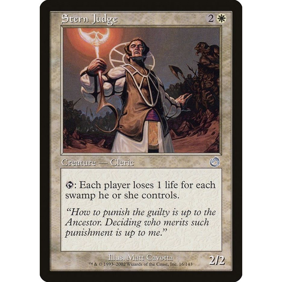 Image for Stern Judge (16) (TOR) - Magic: The Gathering