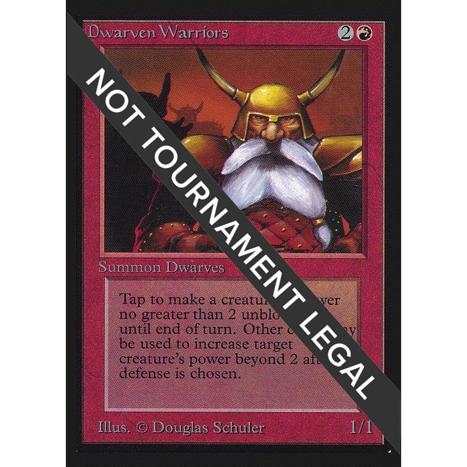 Image for Dwarven Warriors (IE) (IED) - Magic: The Gathering