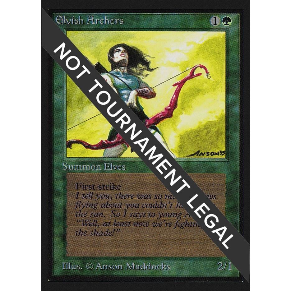 Image for Elvish Archers (IE) (IED) - Magic: The Gathering
