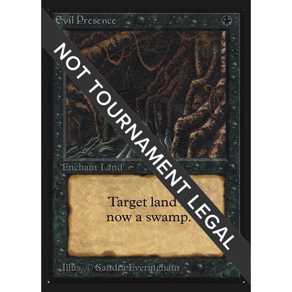 Image for Evil Presence (IE) (IED) - Magic: The Gathering