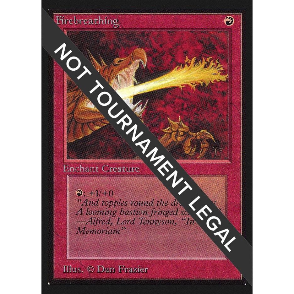 Image for Firebreathing (IE) (IED) - Magic: The Gathering