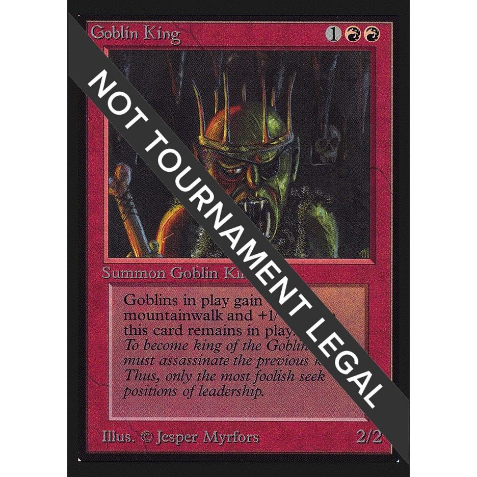 Image for Goblin King (IE) (IED) - Magic: The Gathering