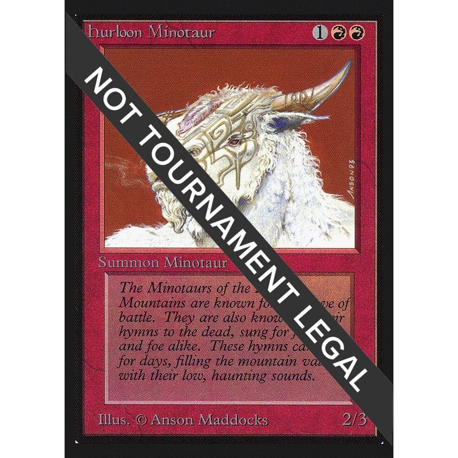 Image for Hurloon Minotaur (IE) (IED) - Magic: The Gathering
