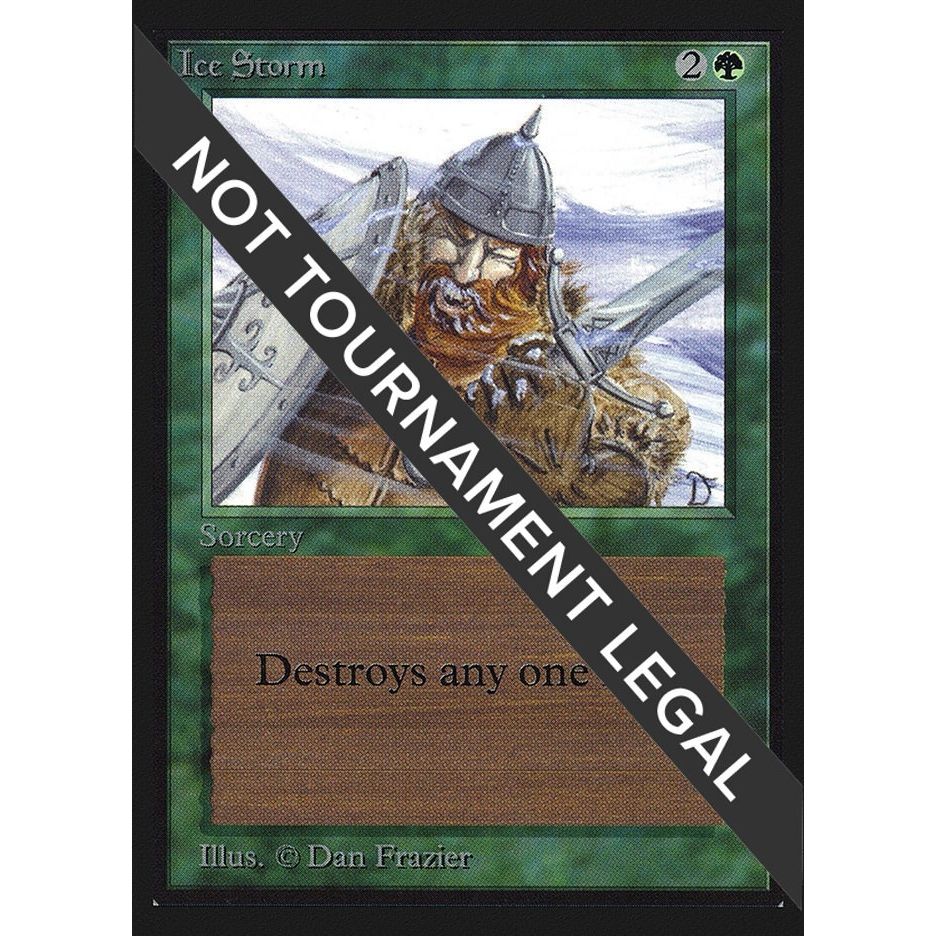 Image for Ice Storm (IE) (IED) - Magic: The Gathering