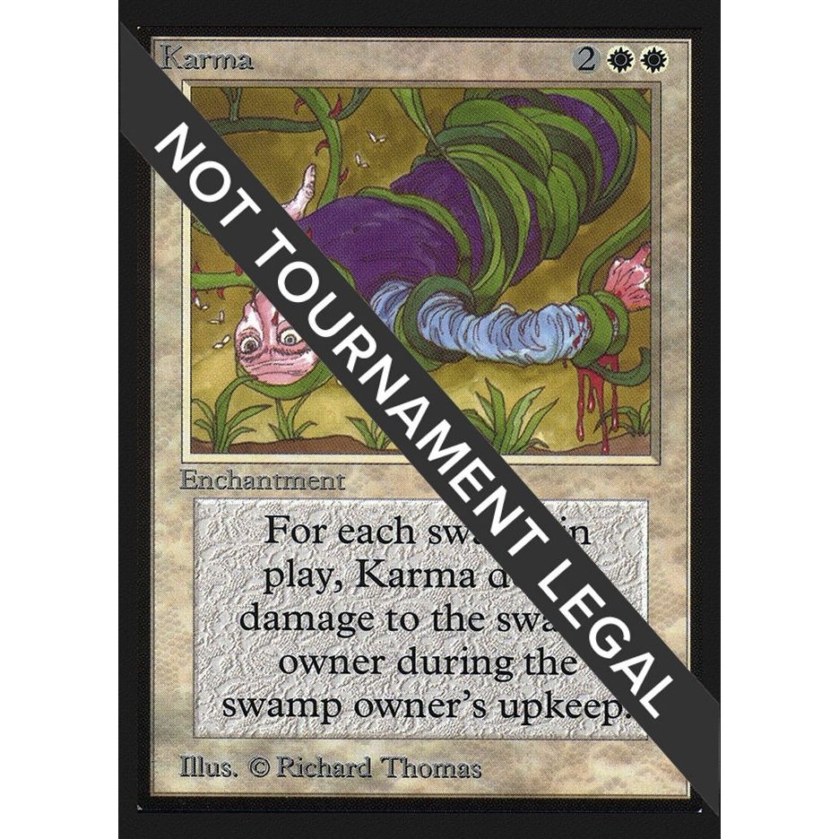 Image for Karma (IE) (IED) - Magic: The Gathering