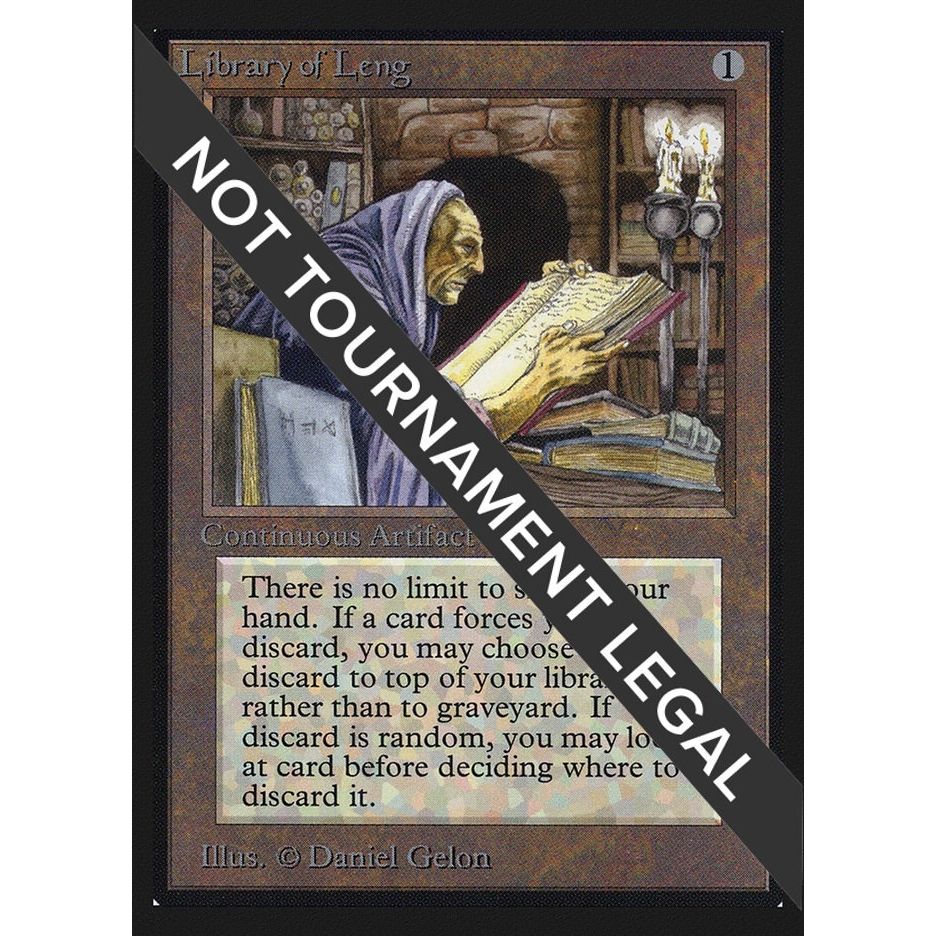 Image for Library of Leng (IE) (IED) - Magic: The Gathering
