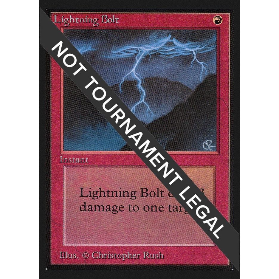 Image for Lightning Bolt (IE) (IED) - Magic: The Gathering