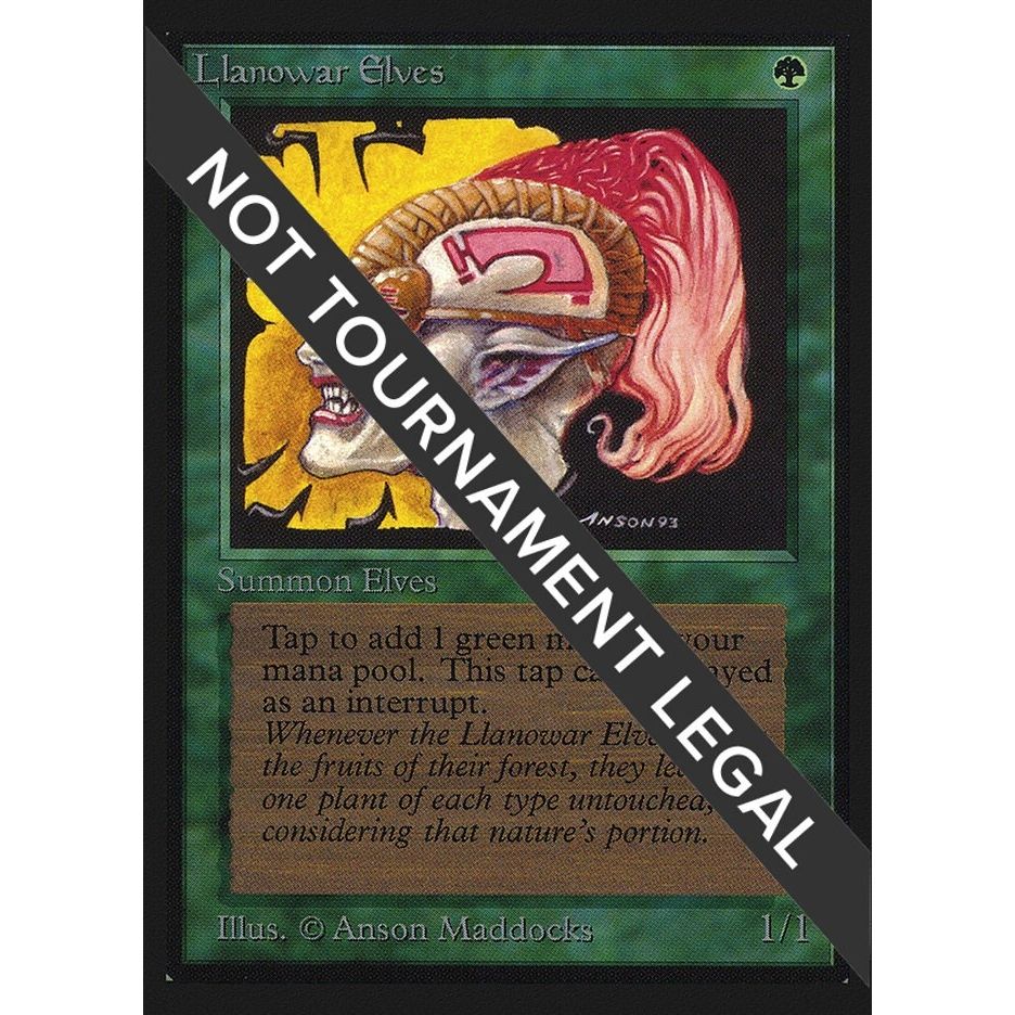 Image for Llanowar Elves (IE) (IED) - Magic: The Gathering