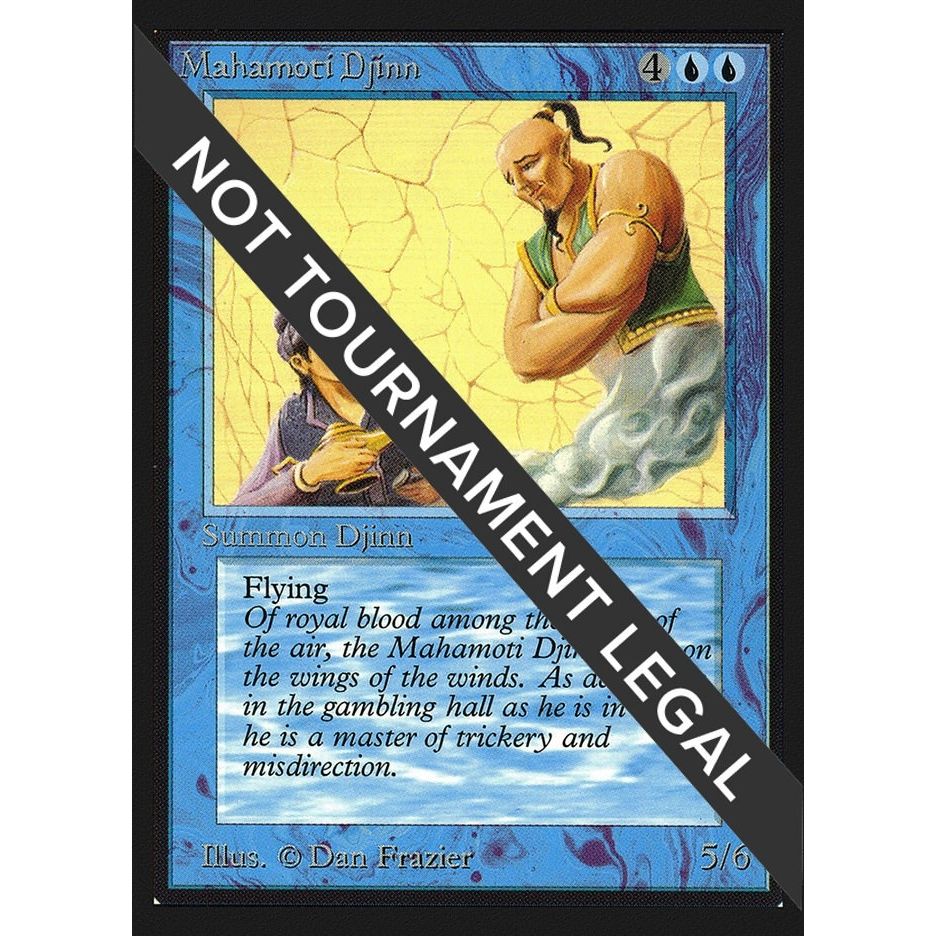 Image for Mahamoti Djinn (IE) (IED) - Magic: The Gathering