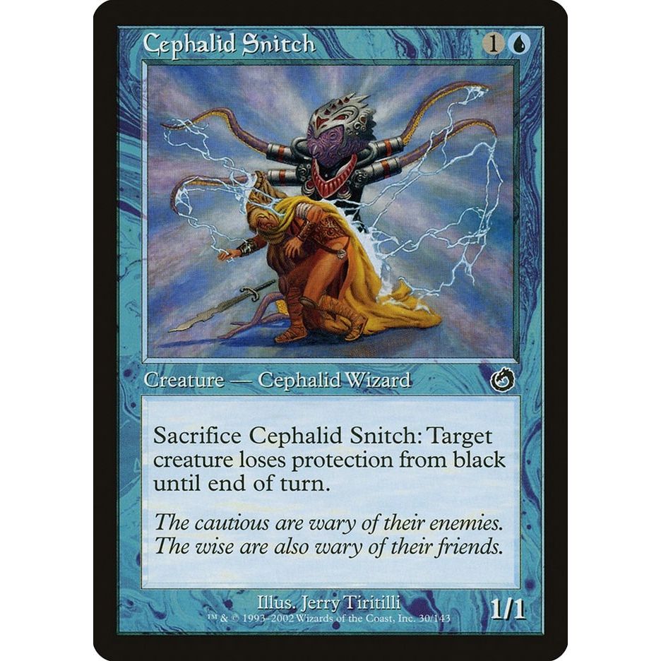 Image for Cephalid Snitch (30) (TOR) - Magic: The Gathering