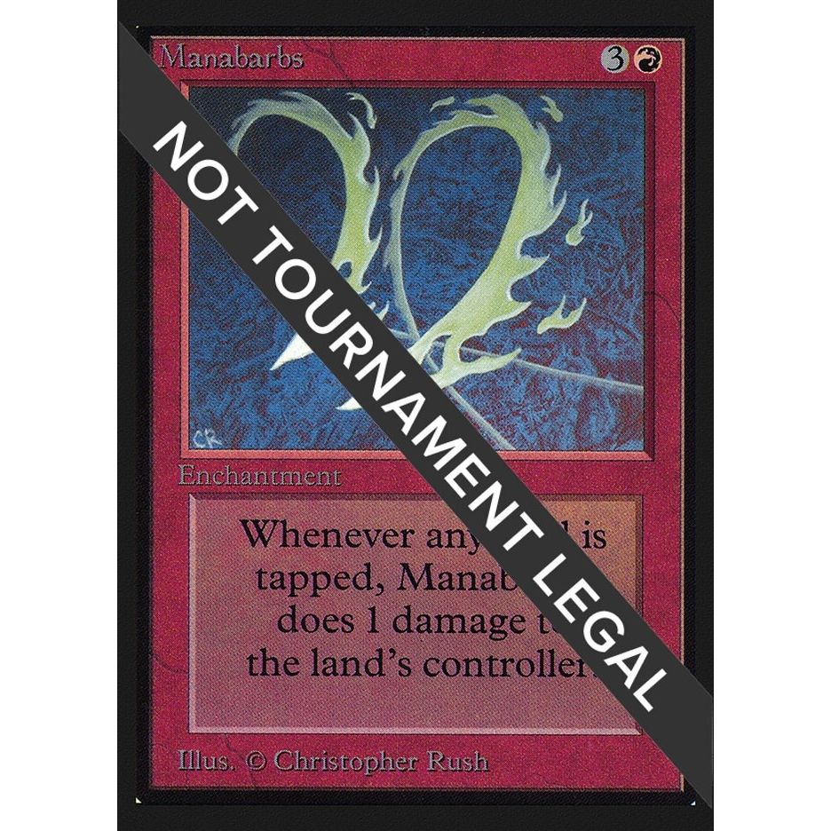 Image for Manabarbs (IE) (IED) - Magic: The Gathering