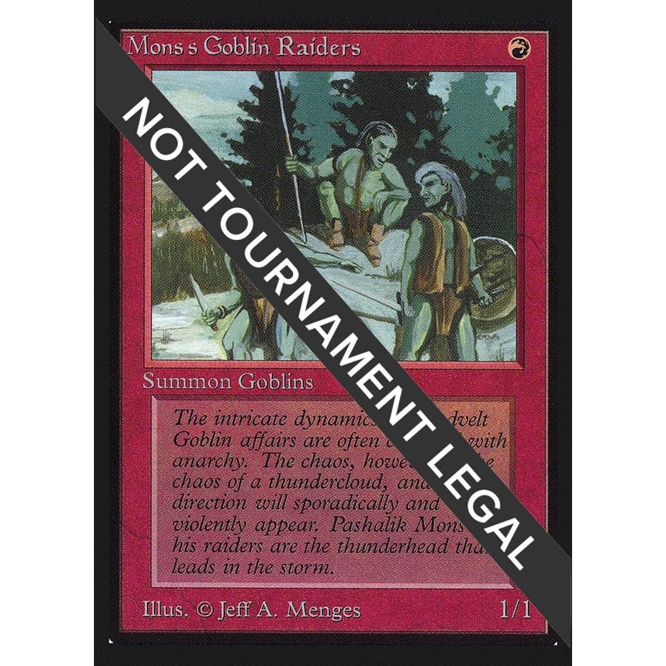 Image for Mons's Goblin Raiders (IE) (IED) - Magic: The Gathering