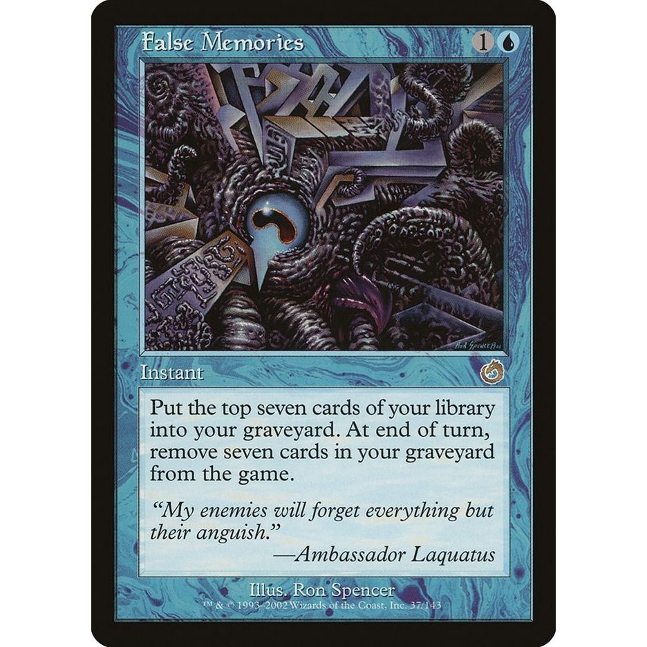 Image for False Memories (37) (TOR) - Magic: The Gathering
