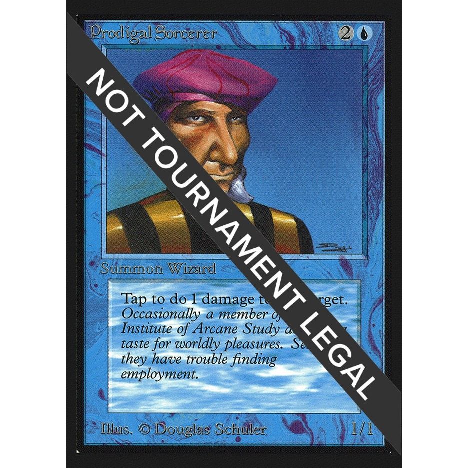 Image for Prodigal Sorcerer (IE) (IED) - Magic: The Gathering