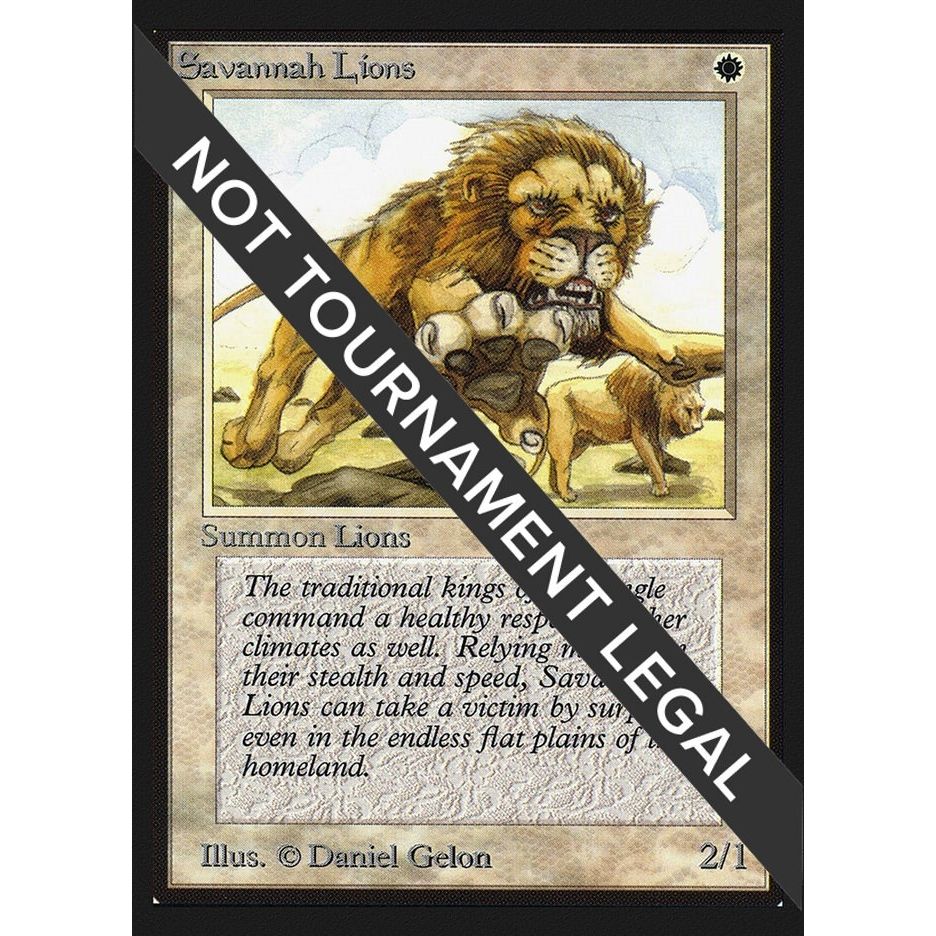 Image for Savannah Lions (IE) (IED) - Magic: The Gathering