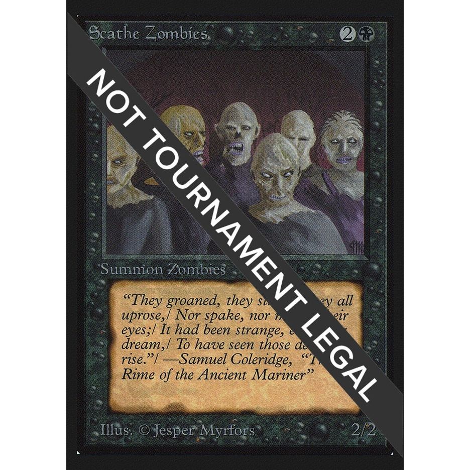 Image for Scathe Zombies (IE) (IED) - Magic: The Gathering