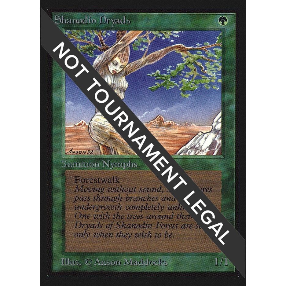 Image for Shanodin Dryads (IE) (IED) - Magic: The Gathering