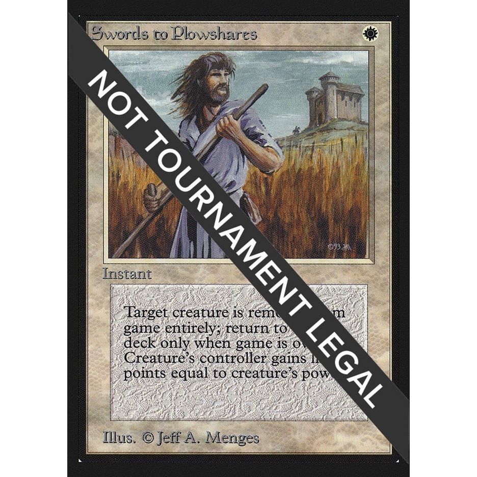Image for Swords to Plowshares (IE) (IED) - Magic: The Gathering