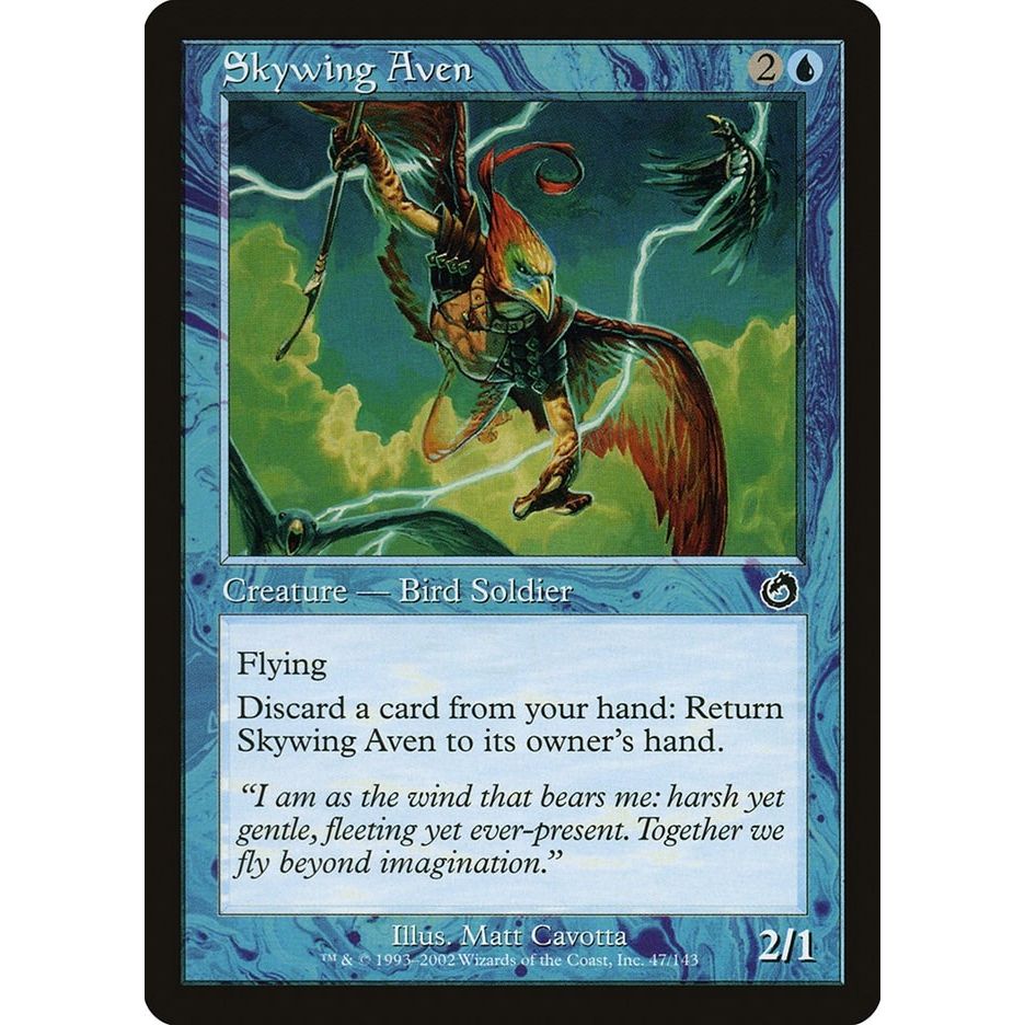 Image for Skywing Aven (47) (TOR) - Magic: The Gathering