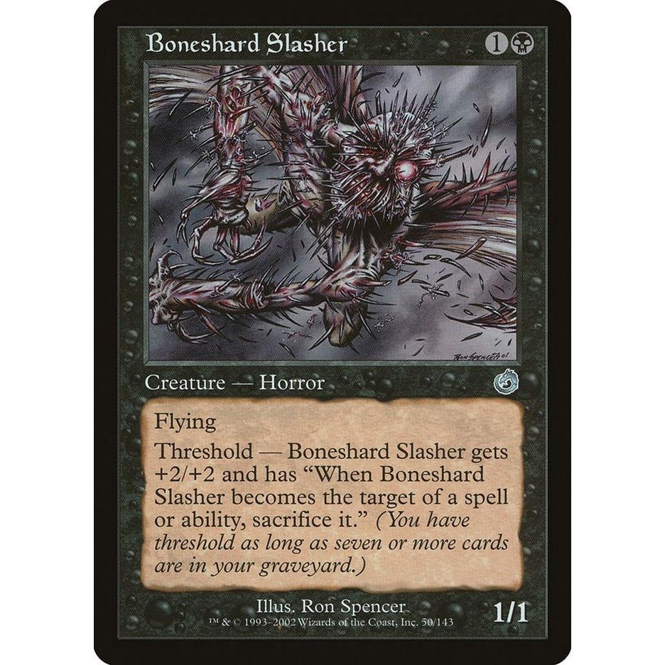 Image for Boneshard Slasher (50) (TOR) - Magic: The Gathering