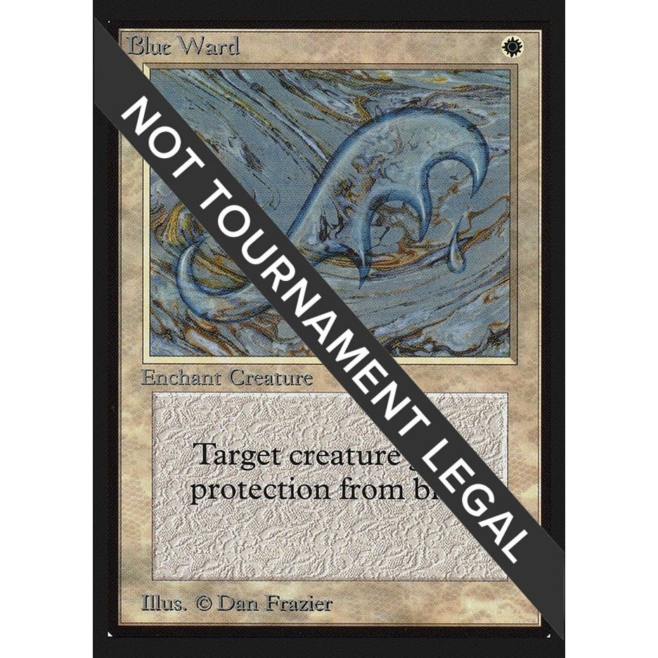 Image for Blue Ward (CE) (CED) - Magic: The Gathering