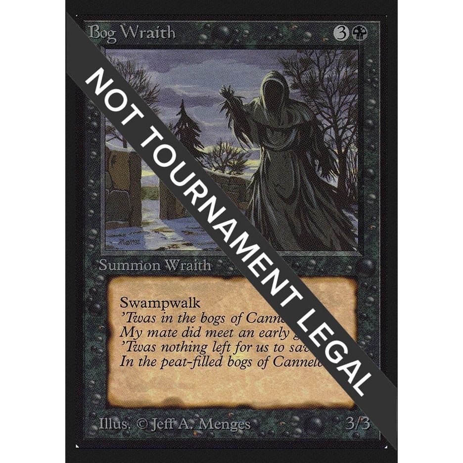 Image for Bog Wraith (CE) (CED) - Magic: The Gathering