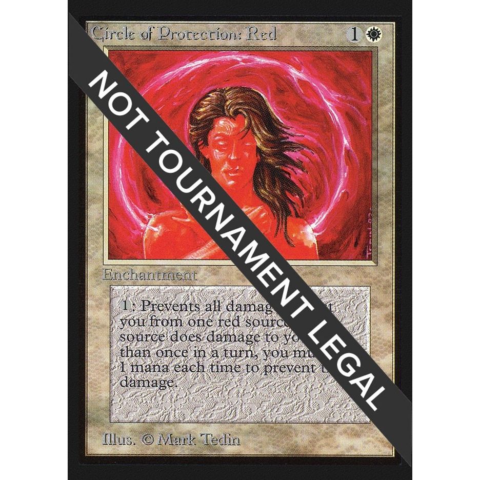Image for Circle of Protection: Red (CE) (CED) - Magic: The Gathering