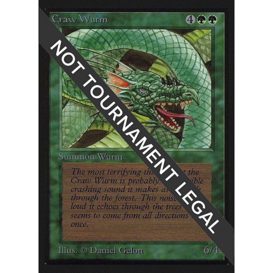 Image for Craw Wurm (CE) (CED) - Magic: The Gathering