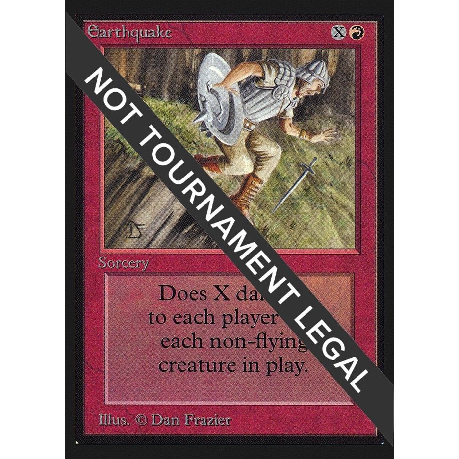 Image for Earthquake (CE) (CED) - Magic: The Gathering