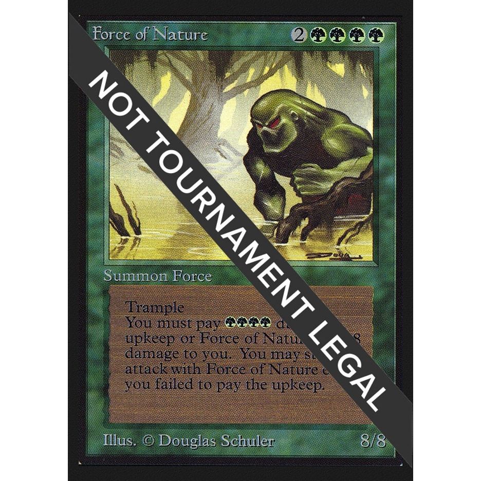 Image for Force of Nature (CE) (CED) - Magic: The Gathering