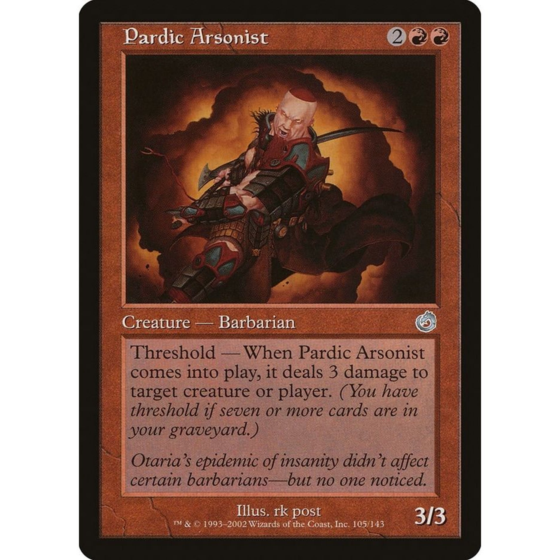 Image for Pardic Arsonist (105) (TOR) - Magic: The Gathering
