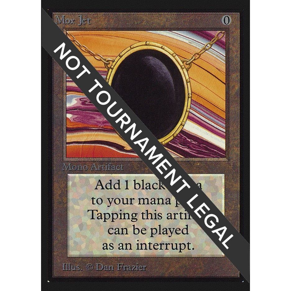 Image for Mox Jet (CE) (CED) - Magic: The Gathering