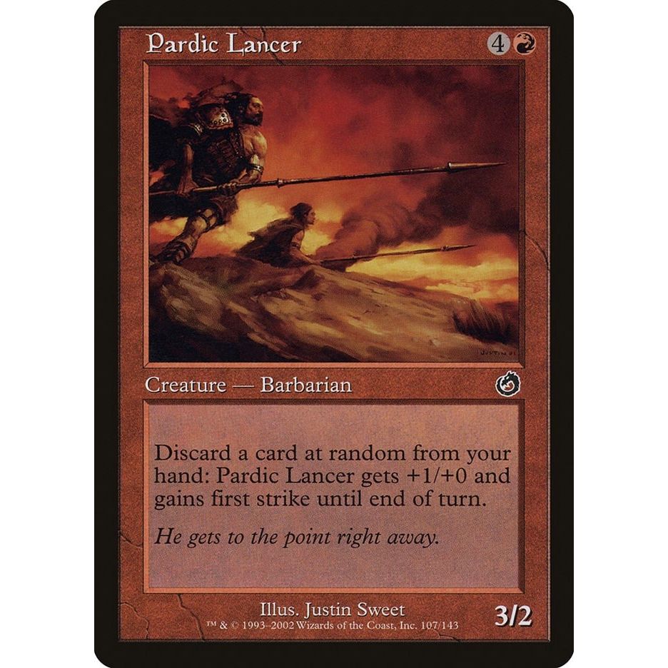 Image for Pardic Lancer (107) (TOR) - Magic: The Gathering