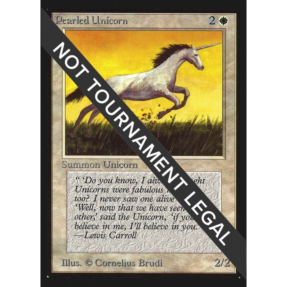 Image for Pearled Unicorn (CE) (CED) - Magic: The Gathering