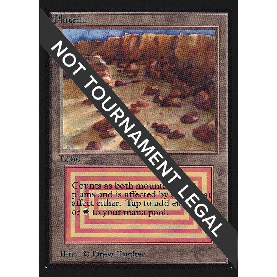 Image for Plateau (CE) (CED) - Magic: The Gathering
