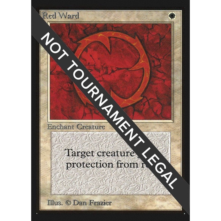 Image for Red Ward (CE) (CED) - Magic: The Gathering