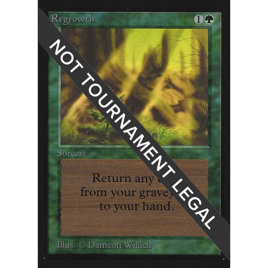 Image for Regrowth (CE) (CED) - Magic: The Gathering