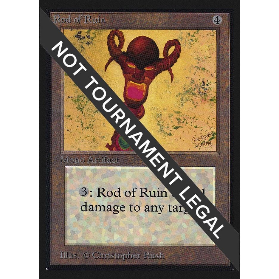 Image for Rod of Ruin (CE) (CED) - Magic: The Gathering