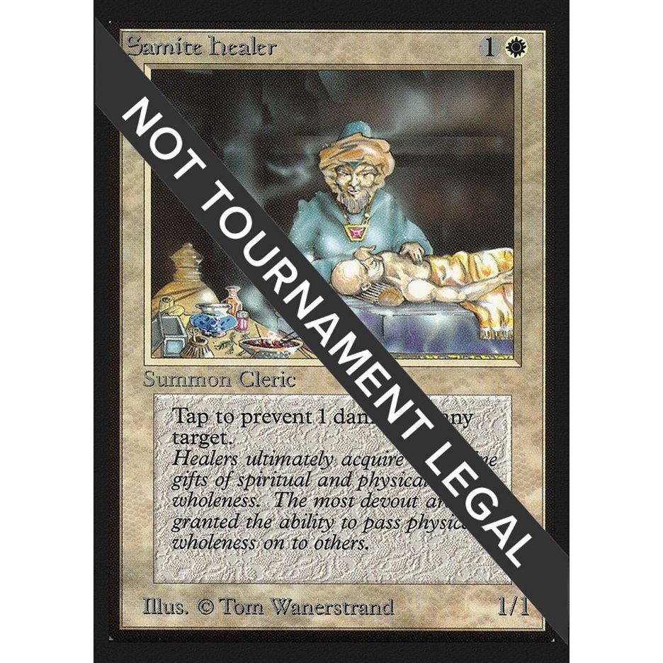 Image for Samite Healer (CE) (CED) - Magic: The Gathering