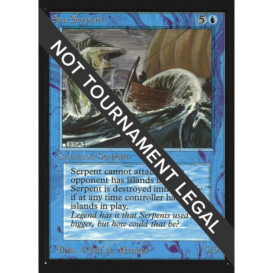 Image for Sea Serpent (CE) (CED) - Magic: The Gathering