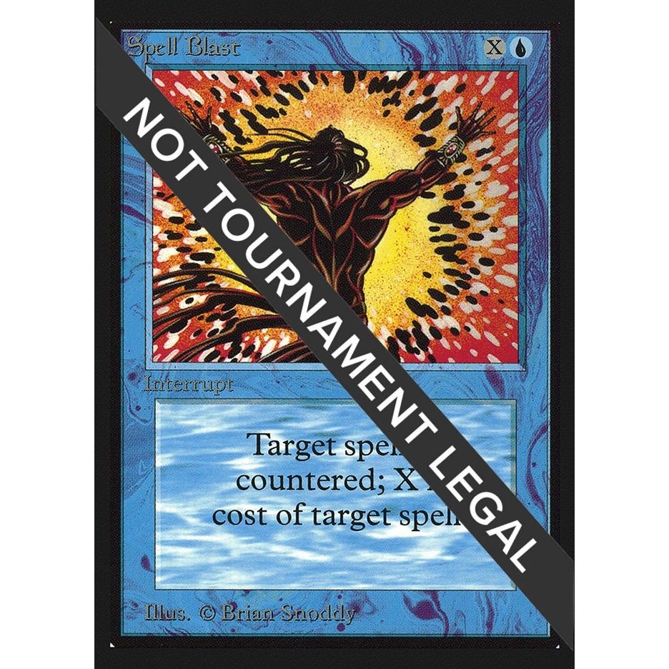 Image for Spell Blast (CE) (CED) - Magic: The Gathering