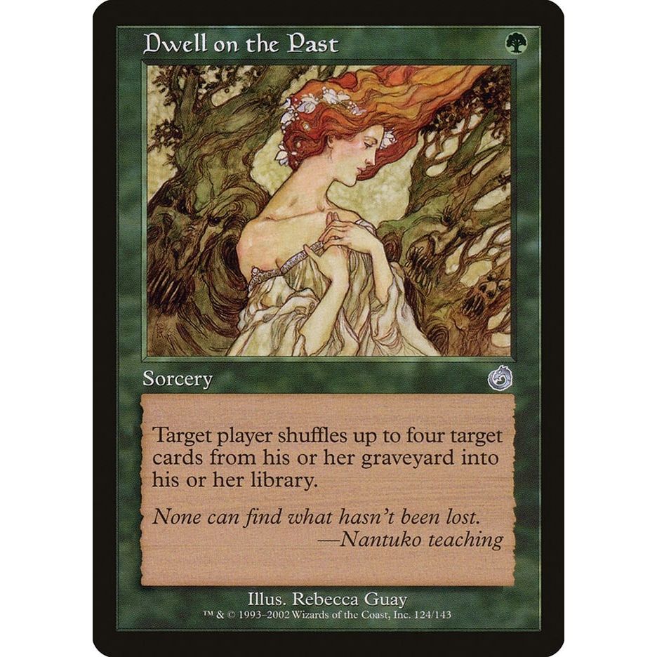 Image for Dwell on the Past (124) (TOR) - Magic: The Gathering