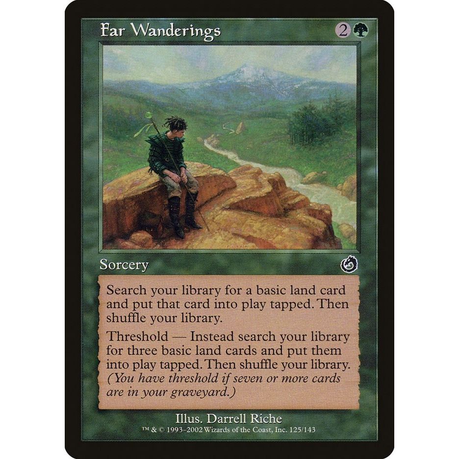 Image for Far Wanderings (125) (TOR) - Magic: The Gathering