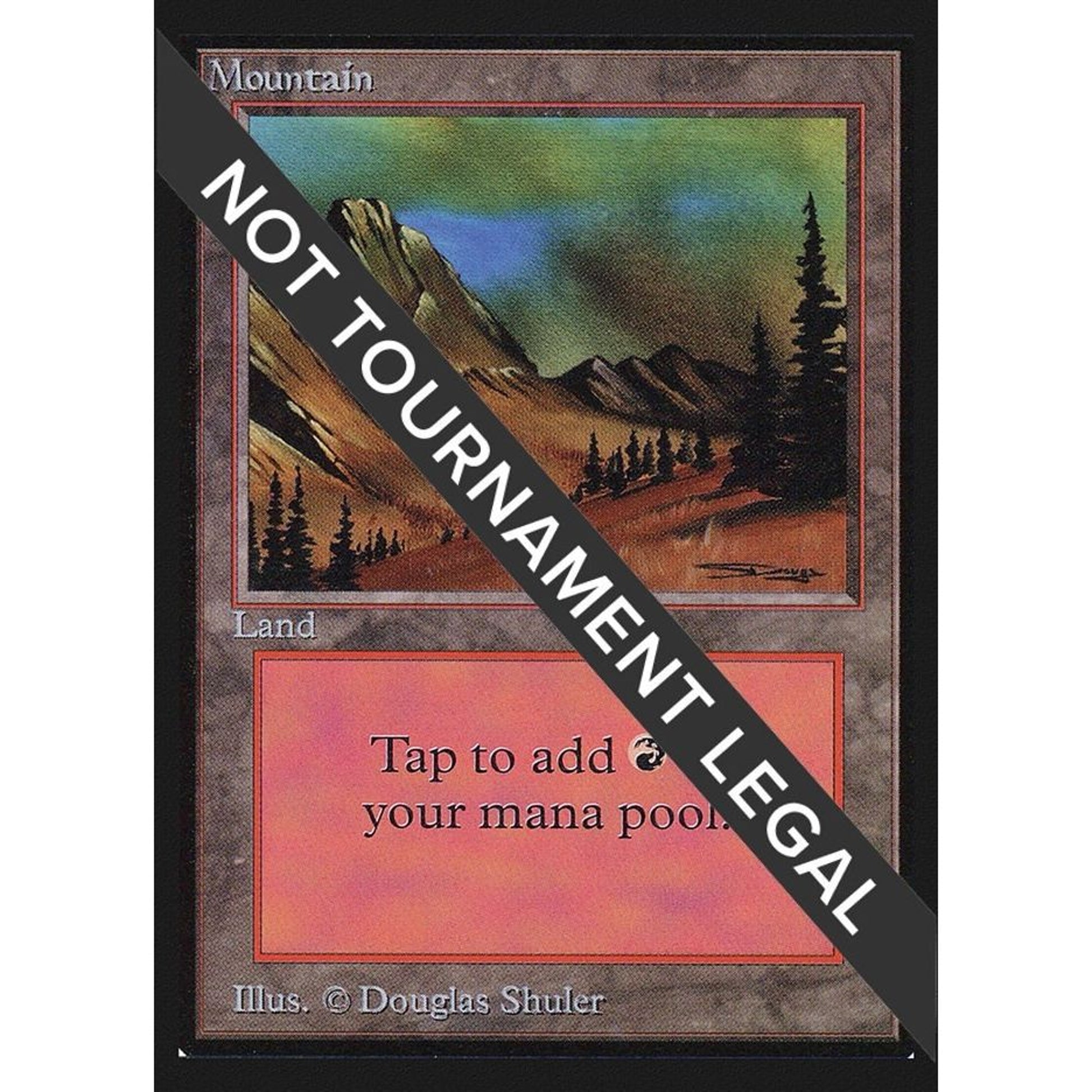 Image for Mountain (C) (CE) (288) (CED) - Magic: The Gathering