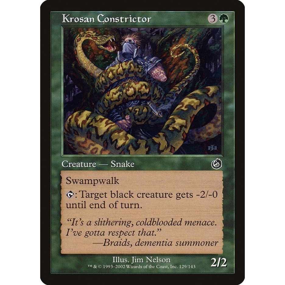 Image for Krosan Constrictor (129) (TOR) - Magic: The Gathering
