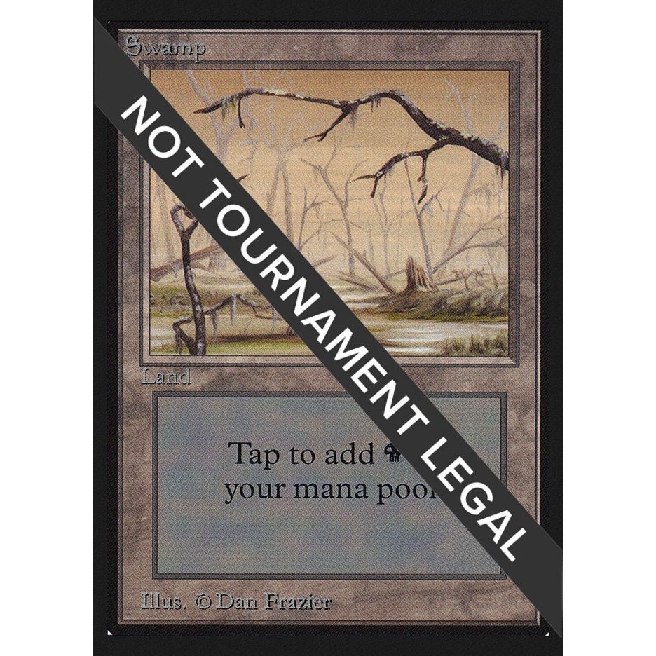 Image for Swamp (B) (CE) (296) (CED) - Magic: The Gathering
