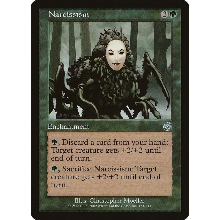 Image for Narcissism (134) (TOR) - Magic: The Gathering