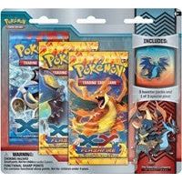 Flashfire Collector Pin 3 Pack Blister [Mega Charizard X] Pokemon
