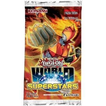 Image for Yu-Gi-Oh! World Superstars Booster Pack - YuGiOh